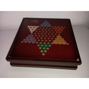 2017 Wood Game Set - Chinese Checkers, Chess, and Backgammon (Pre-Owned)